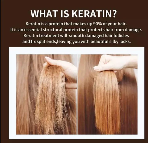 Keratin Hair Mask – 500ml – Frizz Control, Dry And Damaged, Shine